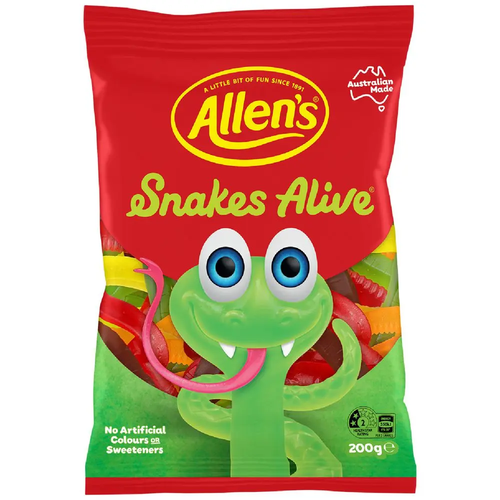 Allen's Snakes Alive 200gm