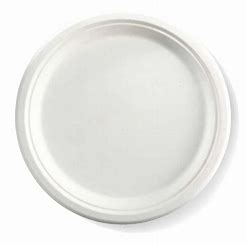 Plate Round Sugarcane Enviro 10"