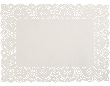 Rectangle Paper Doily 10" x 14"