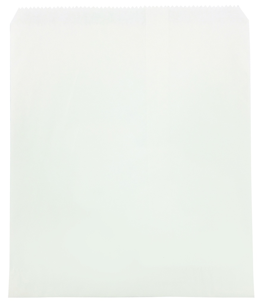 No. 4 White Flat Paper Bag
