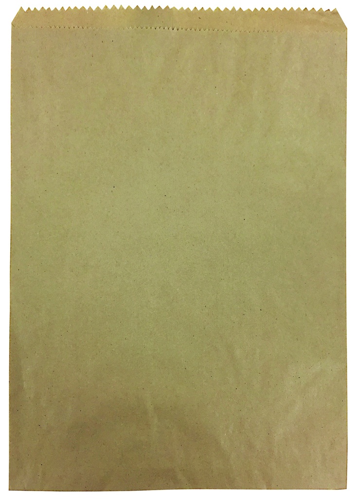 No.8 Brown Flat Paper Bag 