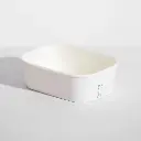 PaperWay Rectangle White Container 750mL  