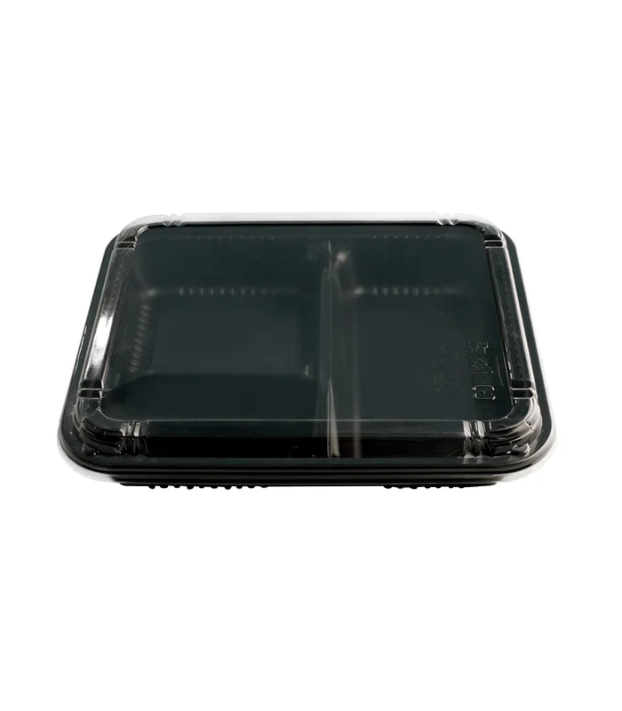 Bento Box with Lid 3 Compartment 