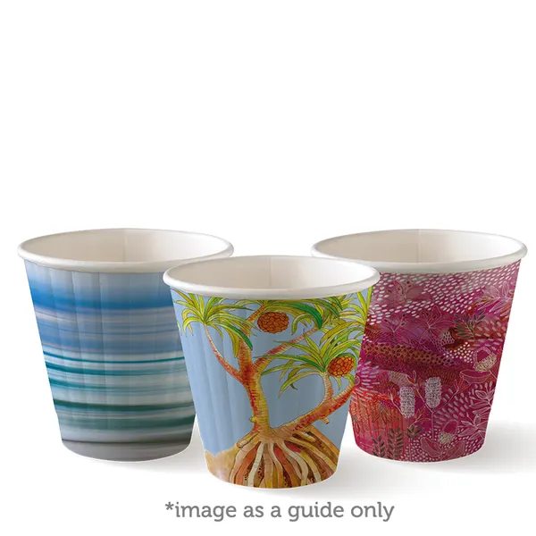 BioPak 8oz Double Wall Coffee Cup
