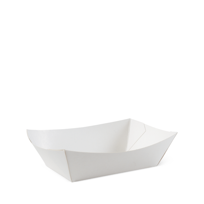 White Food Tray #5 X-Large 
