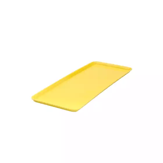 Ryner Melamine Rectangle Sandwich Platter - Yellow