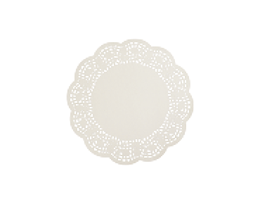 [C-DP75] Round Paper Doily 7.5" 