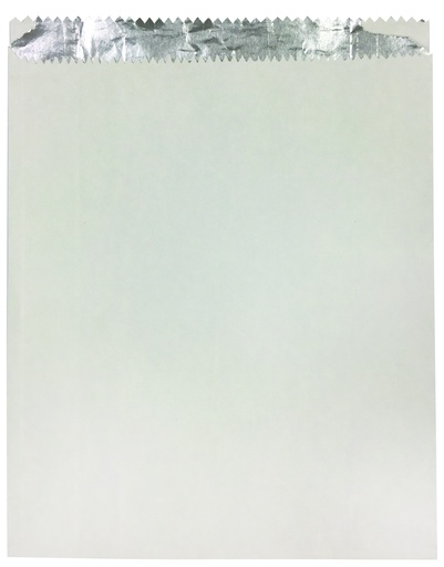 [DD-CHICKHALF] Plain White 1/2 Chicken Foil Lined Bag