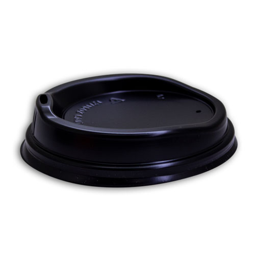 [DD-LID81216TWB] Triple Wall Coffee Cup Lid Black 8oz - 16oz