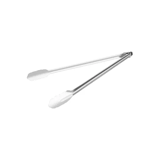 [E-TONG400] Stainless Steel Utility Tong with Clip 