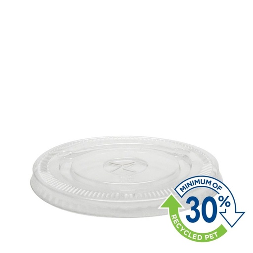 [D-LID12ECO] ECO+Clarity Flat Lid to suit 12oz