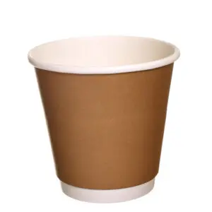 [DD-CP8BROWN] Double Wall Coffee Cup 8oz Brown