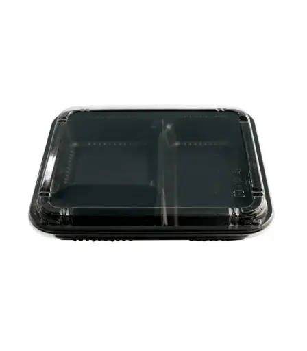 [G-BENTO3] Bento Box with Lid 3 Compartment 