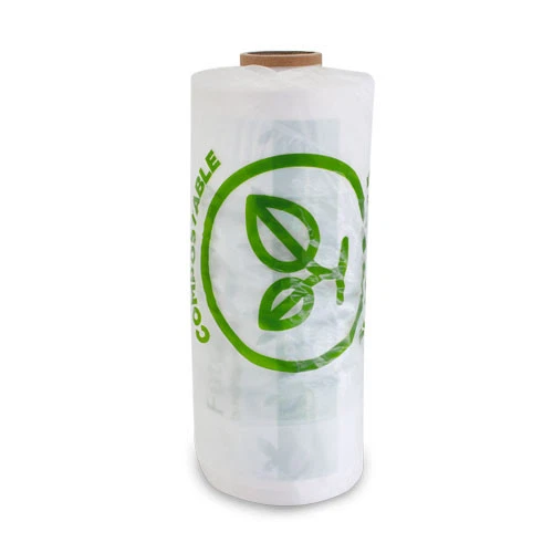 [G-PR3C] Produce Roll Gussetted Compostable