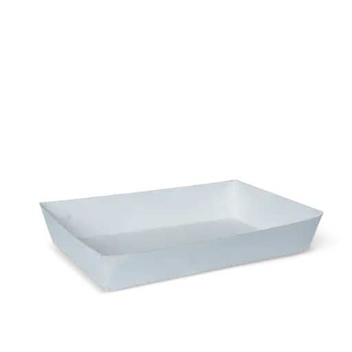 [B-TRAY4] White Endura Food Tray #4