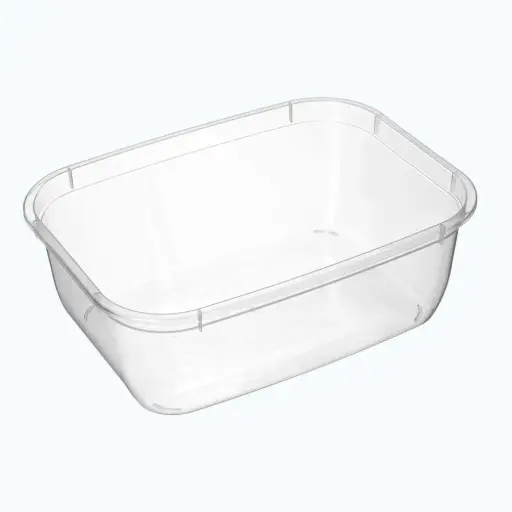 [B-BON1200REUSE] BonWare Re-Useable Takeaway Container Rectangle 1200mL 