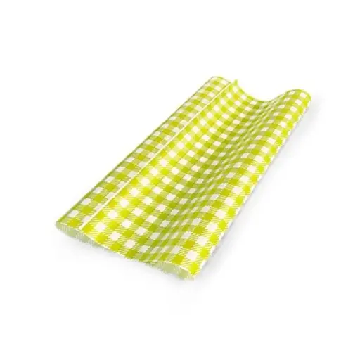 [B-GPYELLOW] Greaseproof Yellow Check