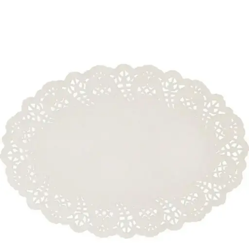 [C-DPOVAL7.5] Oval Doily Paper 7.5" x 10.5" 