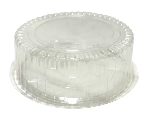 [E-LIDD75MPM] Cake Container Base & Dome Lid Medium
