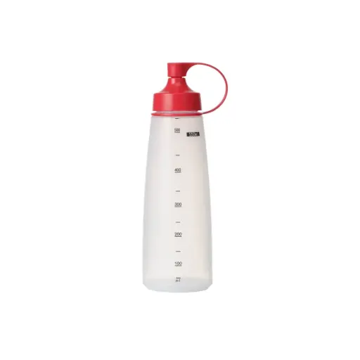 [I-BOTTLEREDCAP] Soft Squeeze Bottle with Red Cap