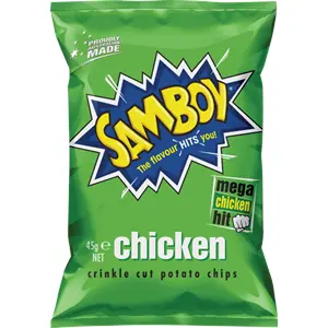 [K-ARNCHI45] Samboy Chicken Potato Chips 45g