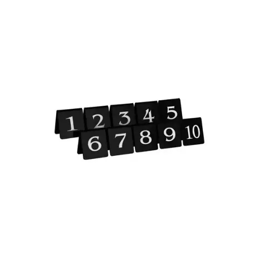 [G-TABLE1-10] A-Frame Table Number 1-10