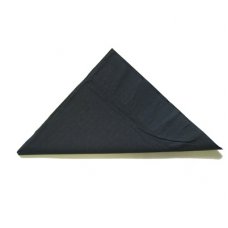 [E-380258] Napkin Dinner 2 Ply - Black