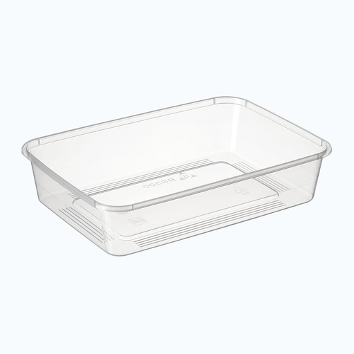[B-BON500F] Bonson Takeaway Container Freezer Grade Rectangle 500ml 