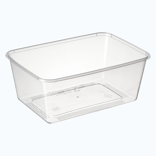 [B-BON1000F] Bonson Takeaway Container Freezer Grade Rectangle 1000ml 