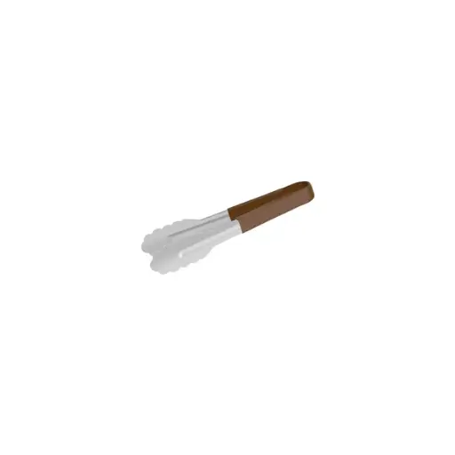 [G-TONG230BR] Kitchen Tongs Brown PVC 230mm