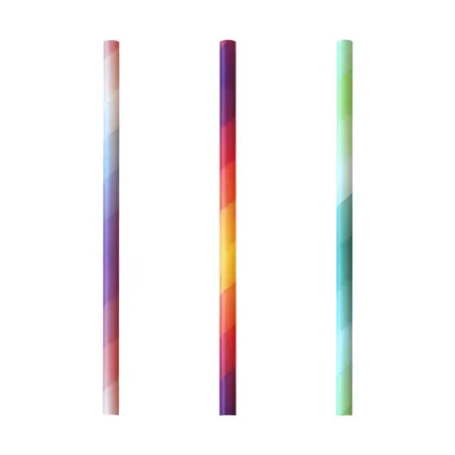 [B-STRAWM10.5] Super Smoothie Straws 5 Ply - Mixed
