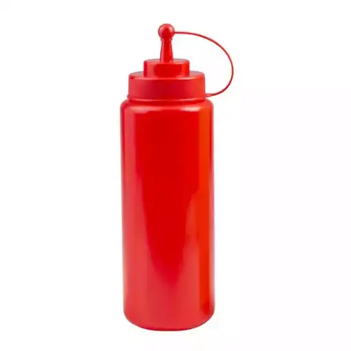 [45132-R] Sauce Squeeze Bottle 1L Red