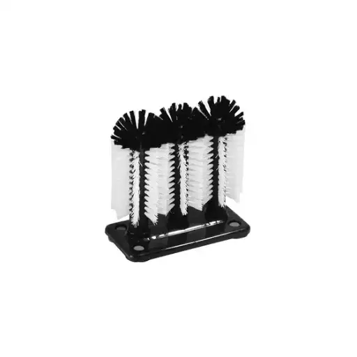 [70940] Triple Glass Brush with suction caps