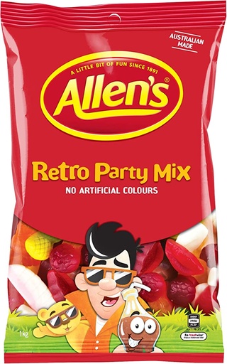 [A-1KGPMR] Allen's Retro Party Mix 1kg
