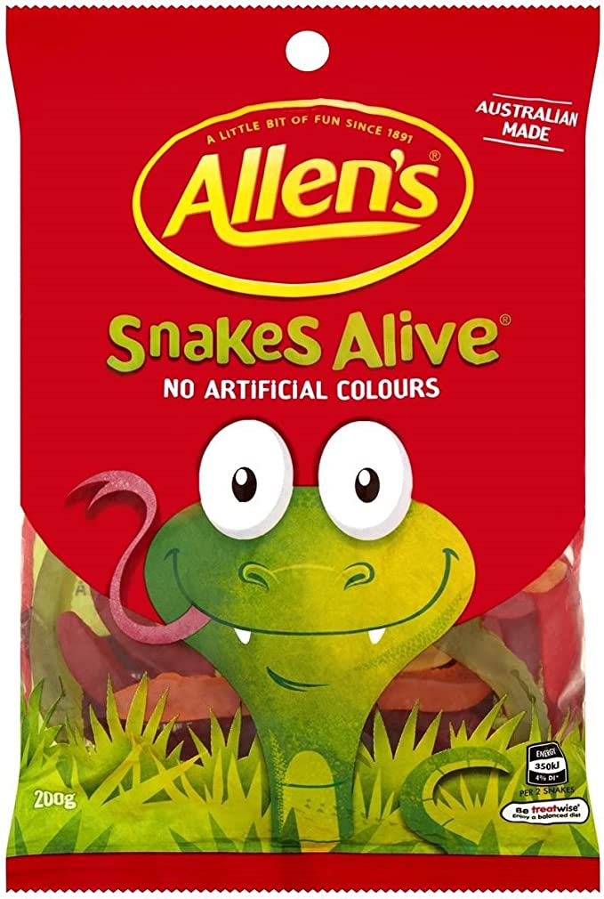 Allens Snakes Alive 200gm