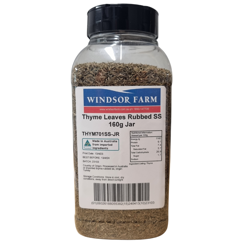 Thyme Leaves Rubbed Jar 160g