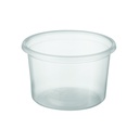 Reveal® Clear Round Portion Control Plastic Containers 100ml