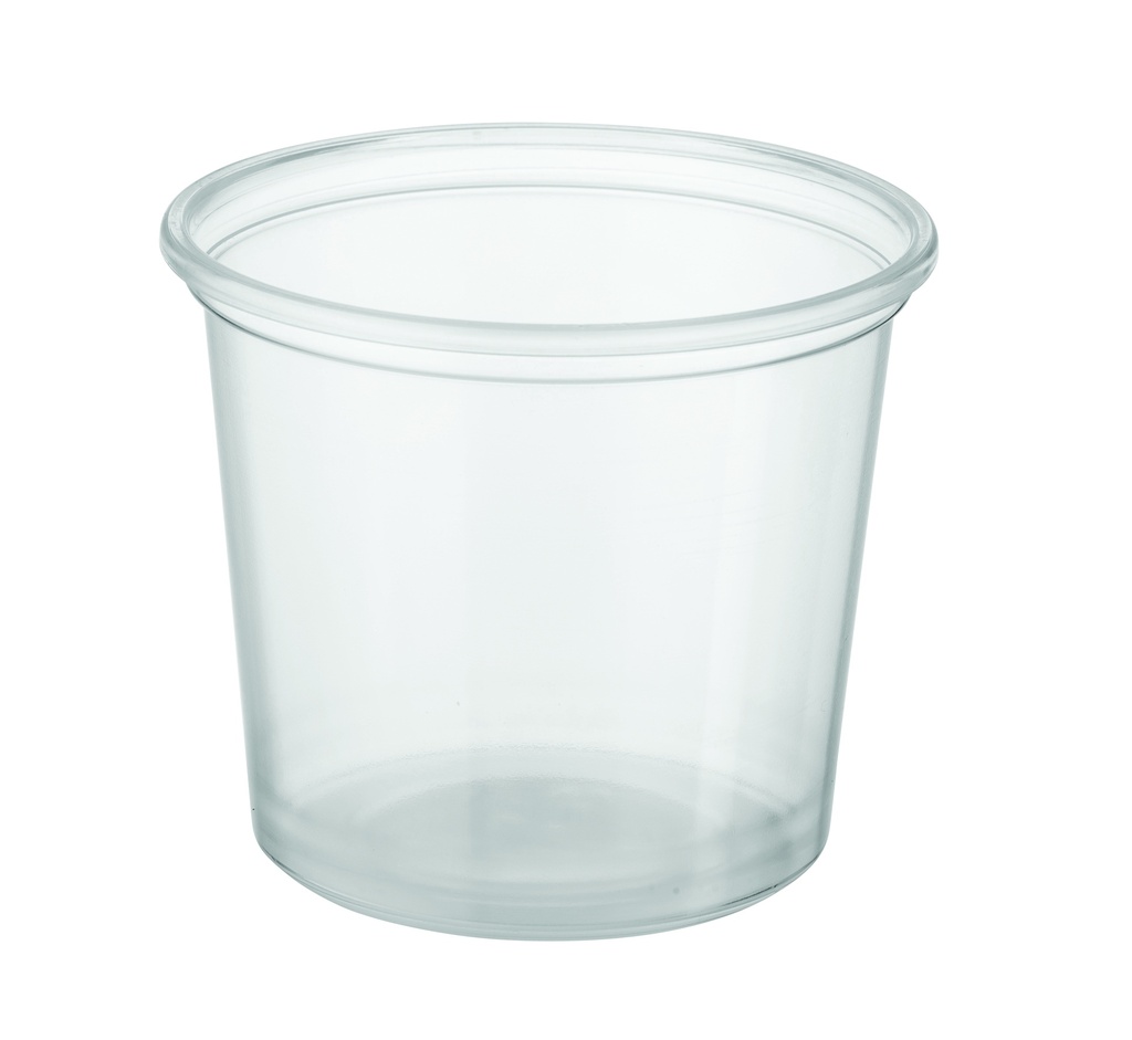 Reveal® Clear Round Portion Control Plastic Containers 150ml