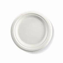 Plate Round Sugarcane Enviro 7"