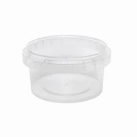 ECO+StaySafe Tamper Proof Rectangle Container + Lid 210ml