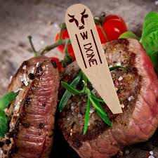 Steak Paddle Skewer - Well Done