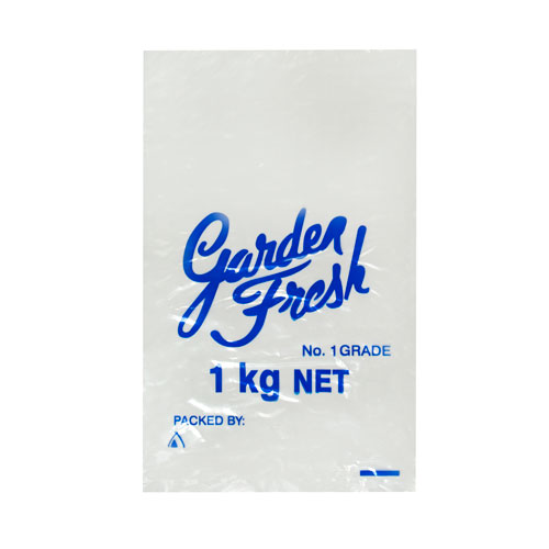 1KG Vented Printed Garden Fresh Potato Bag