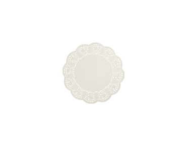 Round Paper Doyley 4.5"