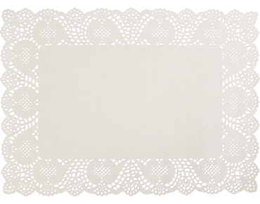 Rectangle Paper Doyley 10" x 14"