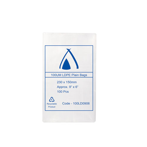 LDPE 100μm Bag 5" x 8"