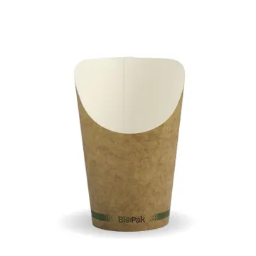 Biopak Paper Hot Chip Cup - Small 12oz