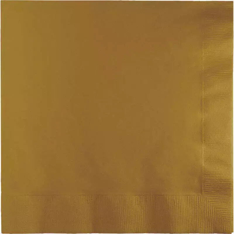 Napkin Lunch 2 Ply - Gold