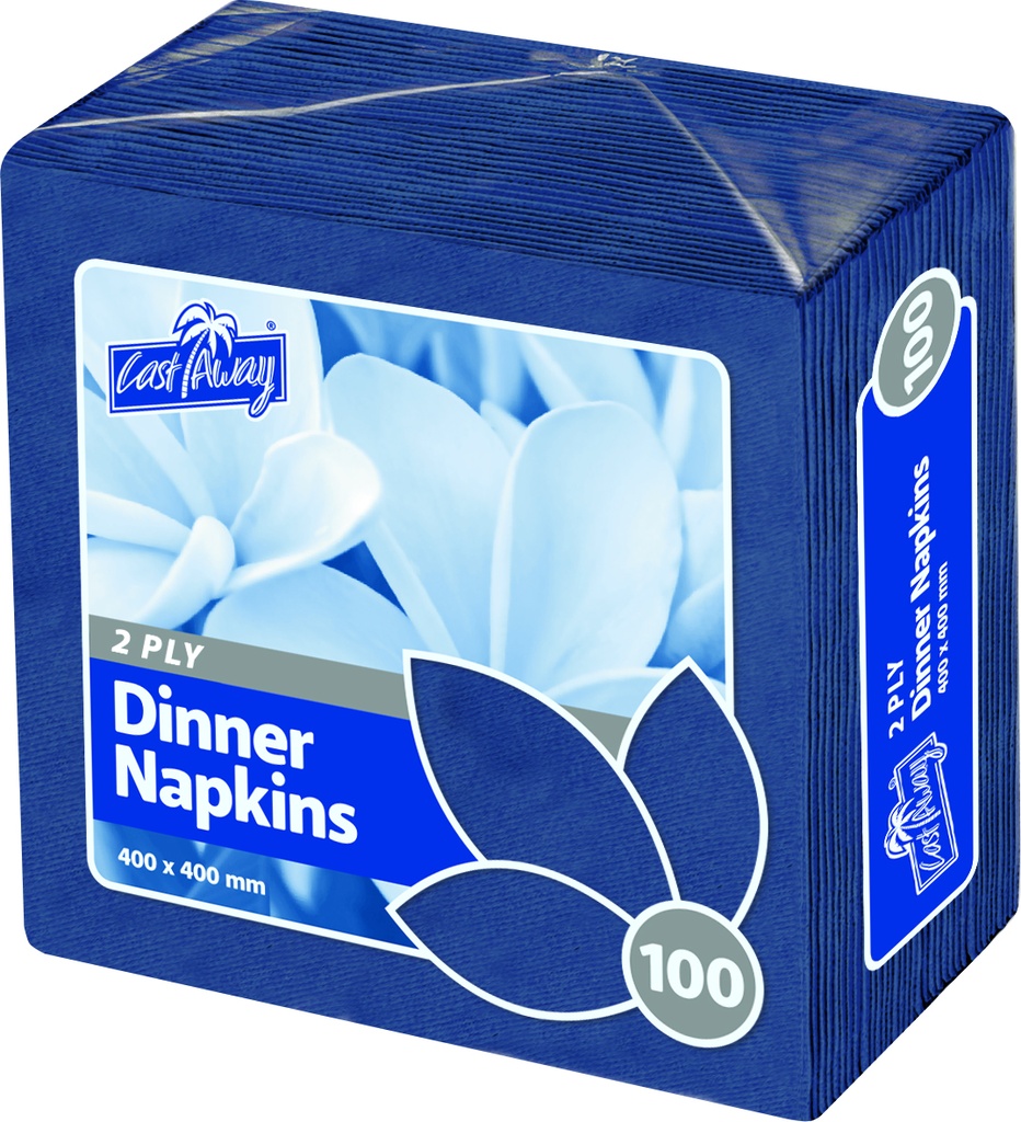 Napkin Dinner 2 Ply - Dark Blue