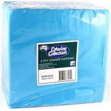 Napkin Dinner 2 Ply - Azure Blue 