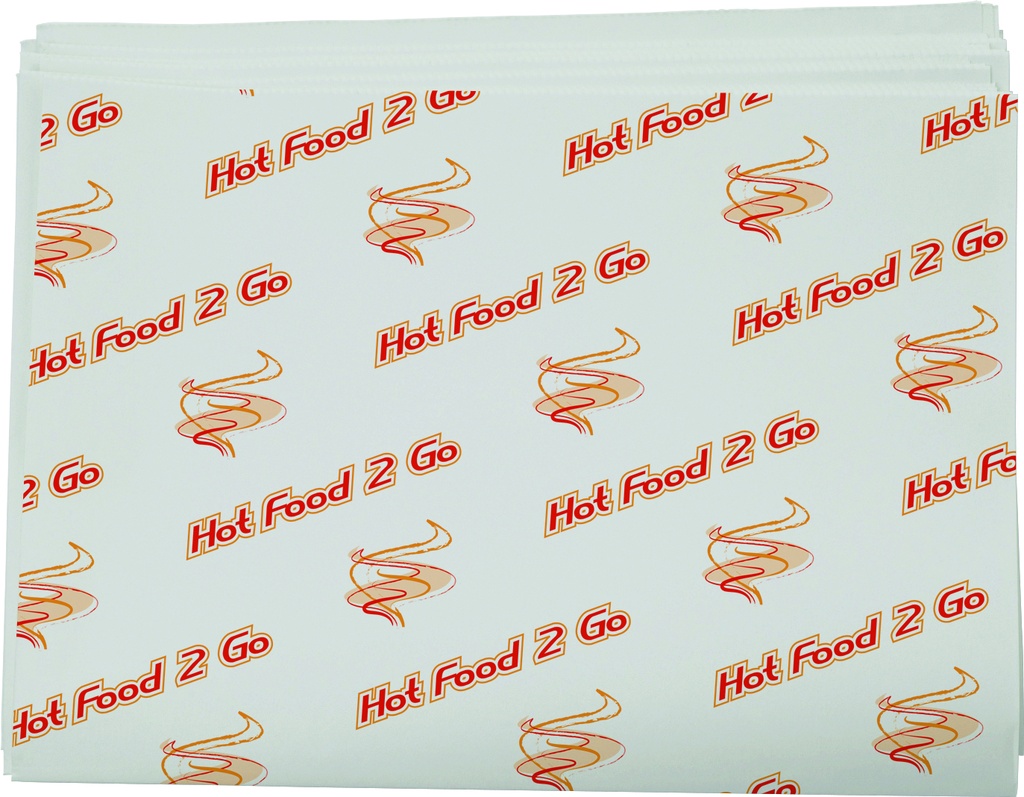 1/2 Cut Printed Greaseproof Wrap